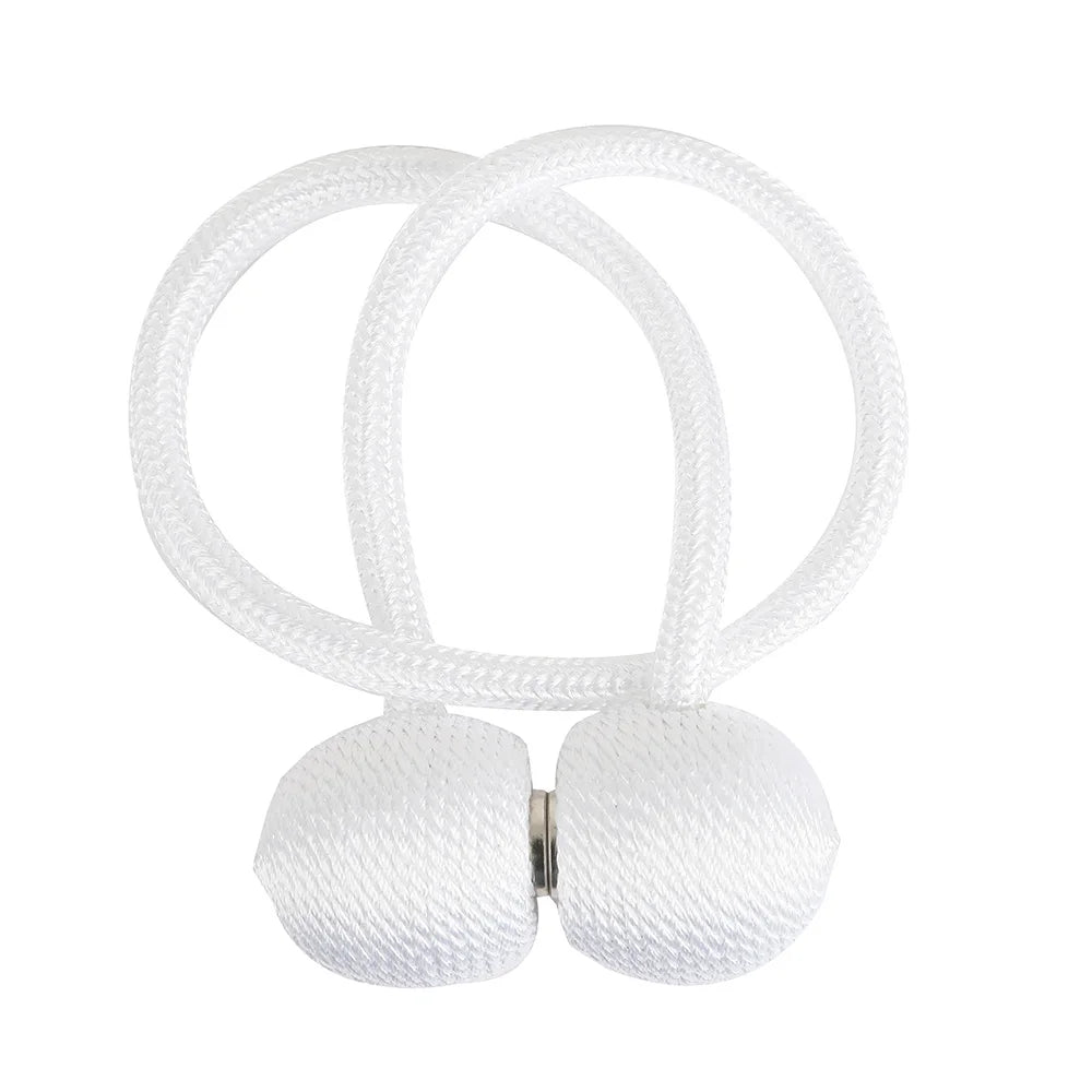 Embrasse aimantée à boules texturées, cordon 42 cm – à l'unité ou par 2 – vue complémentaire 6