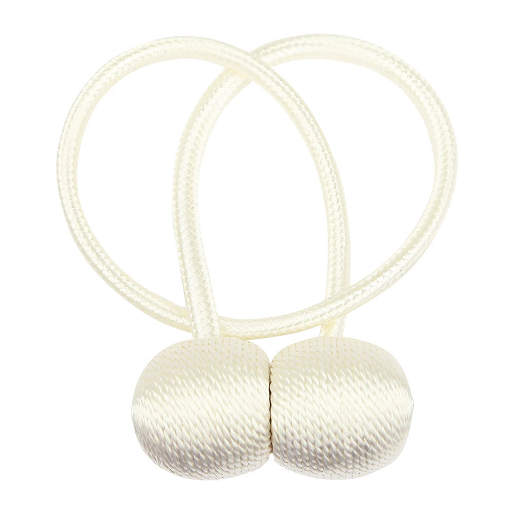 Embrasse aimantée à boules texturées, cordon 42 cm – à l'unité ou par 2 – vue complémentaire 8