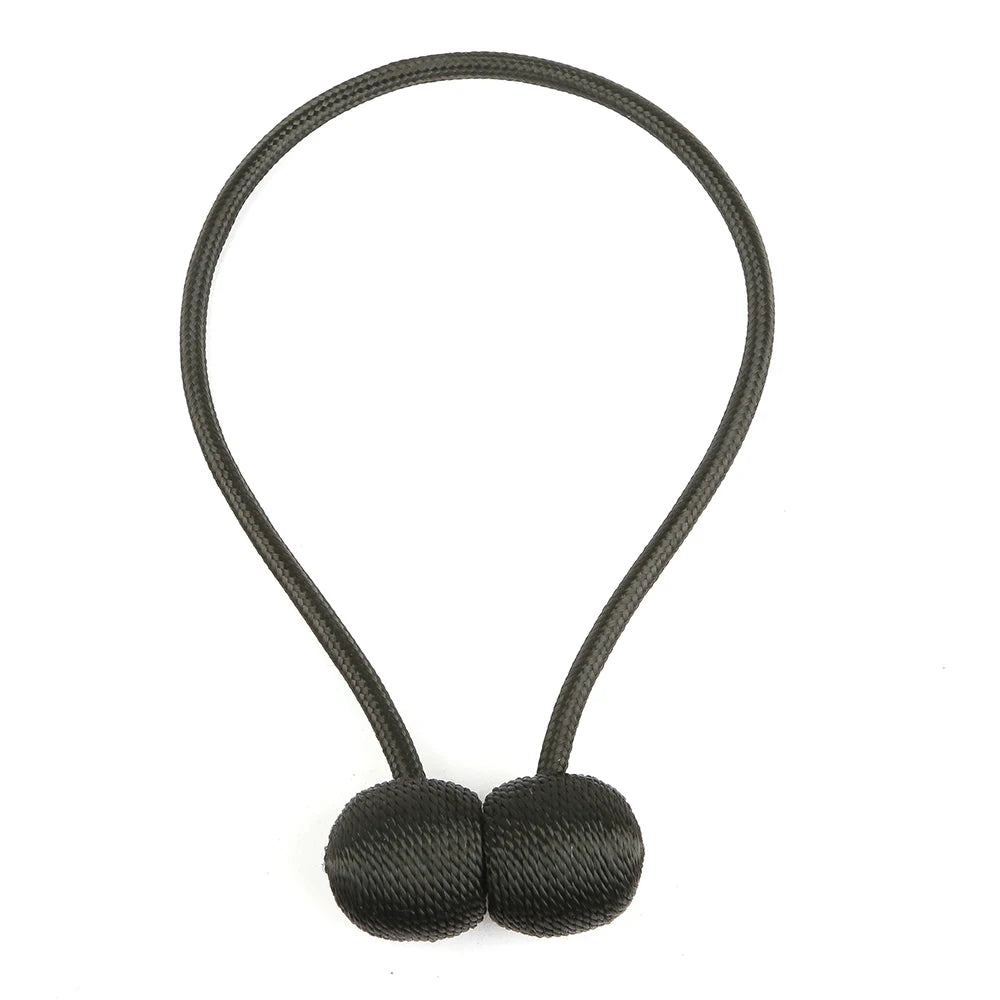 Embrasse aimantée à boules texturées, cordon 42 cm – à l'unité ou par 2 – vue complémentaire 10