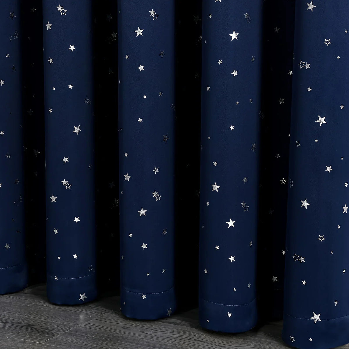 Rideau tamisant jacquard petites étoiles – vue complémentaire 3